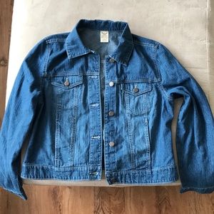 Denim Jacket. Sz Lg